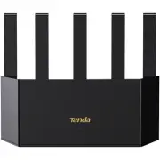 Tenda RX12L ProRouter Wireless, AX3000, Dual-Band, Wi-Fi 6, Black