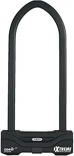 ABUS U-Lock Granit Extreme 59 - Motorbike & Bicycle Lock with XPlus Cylinder - Highest ABUS Security Level 20 - Shackle Height 310 mm
