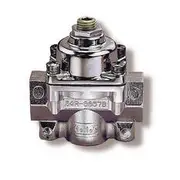 Holley Red Fuel Pressure Regulator Carburetted 1 Inlet To 2 Outlets - 1 - 4 PSI, HO12-804