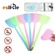 3/6 Pack Plastic Fly Swatter Strong Flexible Fly Swatters Long Handle Fly Swat