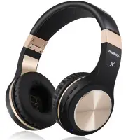 Bluetooth Headphones, XBT-80 Folding Stereo Wireless Bluetooth Headphones Ove...