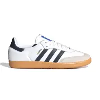 在飛比找momo購物網優惠-【adidas 愛迪達】Samba OG 男鞋 女鞋 白深藍