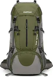 HongXingHai 70L Camping Hiking Backpack with Rain Cover Waterproof Backpacking Backpack for Hiking Treeking Climbing Outdoor
