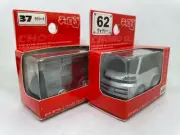 CHORO Q TOYOTA VOXY , EXCEED REDBOX 37-62 2 CARS SET TOMY TAKARA