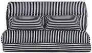 Folding Futon Sofa Bed,Fold Out Couches Bed,Floor Sofas with Memory Foam, Portable Chaise Lounge with Removable Velvet Cover,for Living Room/Bedroom,210 × 120 × 16cm Interesting