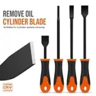4PC Scraper Blade Wall Paper Window Glass Oven Cleaner Tool Car Adhesive Removal