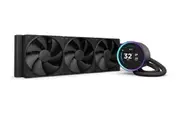 NZXT Kraken Elite 360 V2 360mm AIO Liquid Cooler with LCD Display - Black