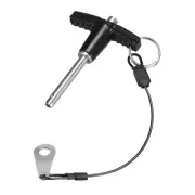 T Handle Lock Pins - Fits for Gym with 5-30mm Rope - 13/64" Dia 1-3/16" Usable