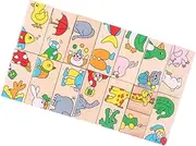 CIYODO 1 Set Animal Jigsaw Puzzle for Early Learning Engaging Parent Interactive Play and Safe Educational Fun for Young
