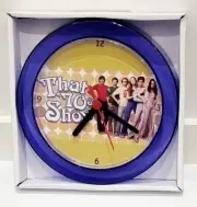 That 70's Show 7" Purple novelty wall/desk clock New Ashton Kutcher Mila Kunis
