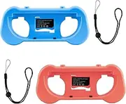 Mcbazel Joy Con Controller Grips for N-Switch 2- Ergonomic Switch 2 Accessories with Spring-Adjustable Wrist Strap, ABS Protection & Hollow Heat Dissipation Design for Nintendo Switch 2 Joy Cons