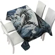 Oceanus the Orca Killer Whale Dragon Tablecloth