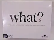 What? Party Game (by Outset) - Adult 14+ - Brand New Sealed - What