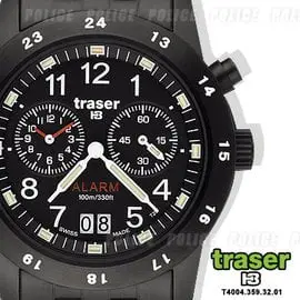 Traser CLASSIC ALARM BD鬧鈴計時錶 -#TR T4004.359.32.01