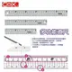 COX 三燕 15/20/30/40cm 多功能塑膠直尺 CR-1500 CR-2000 CR-3000 CR-4000(9元)