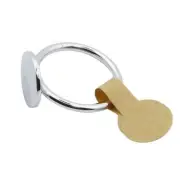 500pcs Jewelry Price Tag Dumbbell Pattern Round Cufflink Tag Tool Easy To Remove