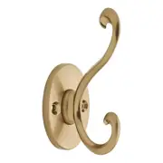 (5 Pack) 3-13/16 inch Scroll Hook Champagne Bronze