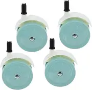 NOLITOY Pushchair Stroller Connectors Pack Replacement Wheels Silent Rotation Quick Install Carrying Case Included
