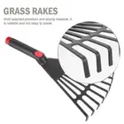Leveling Garden Grass Leaf Rake Comfortable Handle Fallen Leaves Rake Yard