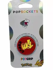 PopSockets Pokémon Pikachu Katakana Red Swap Top Pop Socket PopGrip Popsocket
