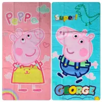在飛比找蝦皮購物優惠-🌿🌿正版 Peppa pig佩佩豬 粉紅豬小妹 系列浴巾 大