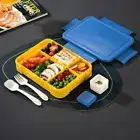 with Cutlery Children Lunch Boxes 5 Compartments Salad Box Worker