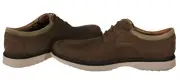 Clarks Un Geo Lace Mens Casual Oxford Dark Olive Nubuck US Size 11.5 M