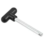 9.5x100mm Hitch Pins with T Handle Knobs, Universal Weight Stack Pin, Black