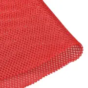 Speaker Grill Cloth 1x1.45M Polyester Fiber Stereo Mesh Fabric Red
