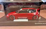 Pandem Red Civic EG6 Hatchback Ignition Model 1/18 IG Car Hatch 1050 TRA Racing
