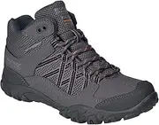 [REGATTA] Edgepoint Mid Jnr Hiking Boot, Granite/BraApri, 4 UK Child