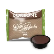 CAFFÈ BORBONE DON CARLO - DECAFFEINATED - Box 50 A MODO MIO COMPATIBLE CAPSULES