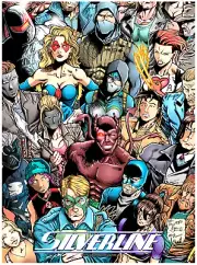 BUNDLE OF 5 SILVERLINE COMIC POSTERS/18" X 24"/169046385/NEW/FREE U.S. SHIPPING