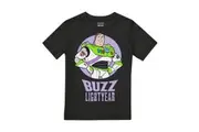 Toy Story Boys Buzz Lightyear T-Shirt (Black) - UTTV1931