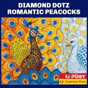 DIAMOND DOTZ® KIT | ROMANTIC PEACOCKS | 5D DIAMOND PAINTING FULL DRILL