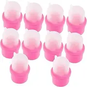 Generic 20pcs Manicure Remover Set Tape Nail Tools for Nail Art Pet Nail Polish UV Nail Glue White Nail Polish Cleaning Tools Clear Nail Polish Finger Sleeves White Marker Pen