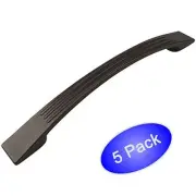 *5 Pack* Cosmas Oil Rubbed Bronze Cabinet Hardware Pulls #9604-160ORB