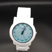 在飛比找蝦皮購物優惠-二手GOTO白色陶瓷石英錶