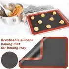 Baking Mat Non-stick Oven Sheet Liner Breathable Cookies Baking Tray Mat L8Z6