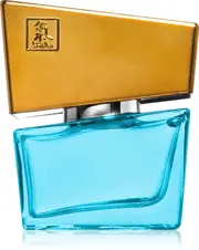 Hot Shiatsu Light Blue Pheromone Perfume For Men 15 Ml