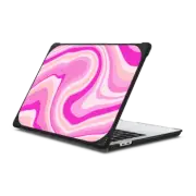 MacBook Pro 13-inch (M1 / M2 / Intel) Bounce Case Pink Swirls