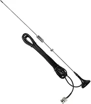 BNC Dual Band U + VHF Antenna, for ICOM Yaesu Kenwood Baofeng Radio