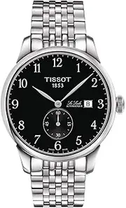 [Tissot] Men's Le Locle Swiss Automatic Watch with Stainless Steel Strap, Gray, 19 (Model: T0064281105200)