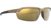 Leupold Sunglasses Tracer Bronze Mirror Inc Yellow W Clear Lenses - Shadow Tan #le179090