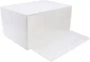 CHILDWEET 1Pc Box Transparent Shoe Storage Box Stackable Footwear Organizer for Home and Sneaker Case for Dormitory and Closet Use