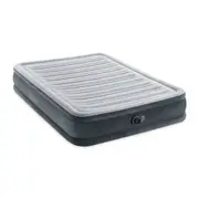 Intex Double Comfort-Plush Inflatable Airbed With Fiber-Tech Rp 137x191x33cm