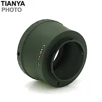 在飛比找Yahoo奇摩購物中心優惠-Tianya鏡頭轉接環for T2-M4/3即T2轉M4/3