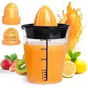 Hand Juicer, 3-in-1 Multifunctional Manual Juicer, Lemon Squeezer, 600ML（20 O...