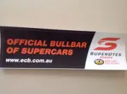 ECB BULL BARS STICKER 4x4 4WD,V8 DRAG DRIFT BATHURST FORD HOLDEN PETER SUPERCAR