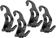 PAMINGONO 4pcs Car Hook Car Seat Hook Headrest Hook Hooks for Car Head Rest Hooks Car Purse Hook for Car Purse Holder for Car Automotive Seat Back Organizers Car Bag Hook Car Hanger